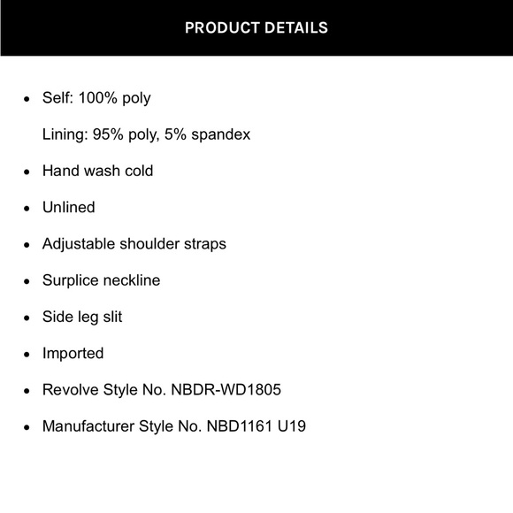 NBD Saanvi Gown Size Medium - Picture 11 of 12